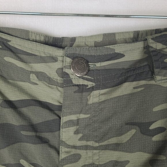 Columbia Men's Green Camouflage Omni-Shade Stealth Cargo Pant Size 36X30 - Picture 6 of 10